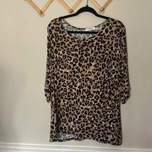 Zenana leopard shirt